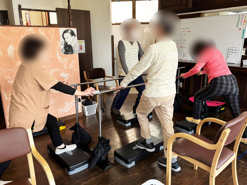 機能訓練の様子